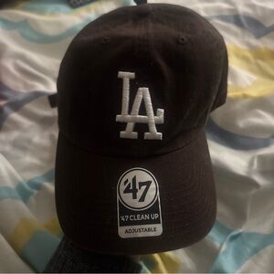 47 Brand Dark Cap with White Logo